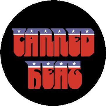 CANNED HEAT: Logo (nagy jelvény, 3,7 cm)