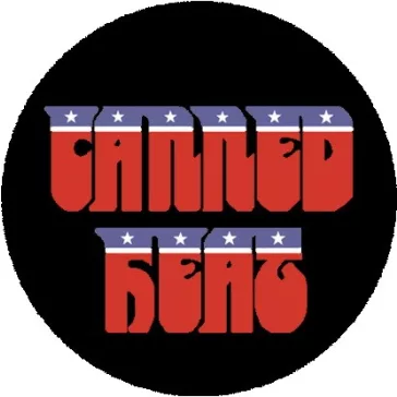 CANNED HEAT: Logo (nagy jelvény, 3,7 cm)
