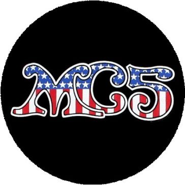 MC5: American Flag (nagy jelvény, 3,7 cm)