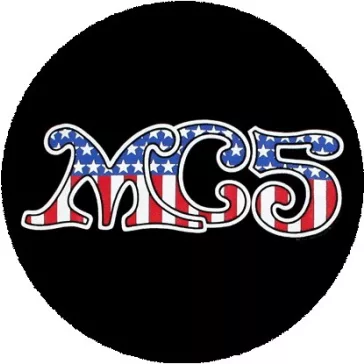MC5: American Flag (nagy jelvény, 3,7 cm)