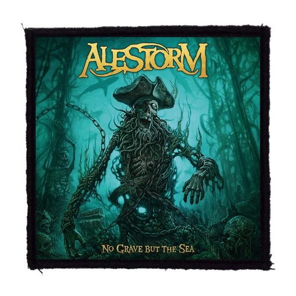 ALESTORM: No Grave But The Sea (9,5 cm x 9,5 cm) (felvarró) ALESTORM: No Grave But The Sea (9,5 cm x 9,5 cm) (felvarró)