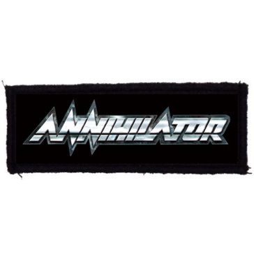 ANNIHILATOR: Logo (12,5 cm x 4 cm) (felvarró)