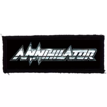 ANNIHILATOR: Logo (12,5 cm x 4 cm) (felvarró)