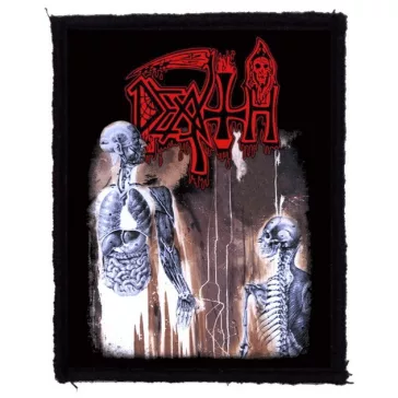 DEATH: Human (7,5 cm x 9,5 cm) (felvarró)