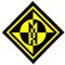 MACHINE HEAD: Logo Classic (65x65) (felvarró)