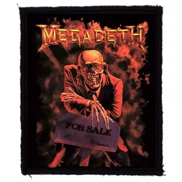 MEGADETH: Peace Sells (8 cm x 9,5 cm) (felvarró)