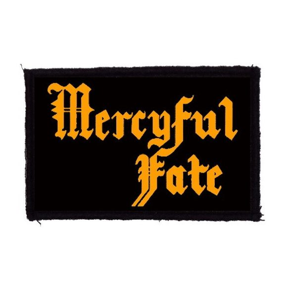 MERCYFUL FATE: Logo (9,5 cm x 6 cm) (felvarró) MERCYFUL FATE: Logo (9,5 cm x 6 cm) (felvarró)