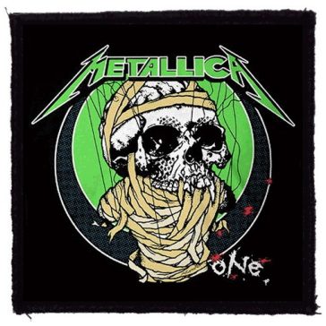 METALLICA: One (9,5 cm x 9,5 cm) (felvarró)