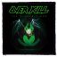 OVERKILL: The Electric Age (9,5 cm x 9,5 cm) (felvarró)