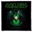 OVERKILL: The Electric Age (9,5 cm x 9,5 cm) (felvarró)
