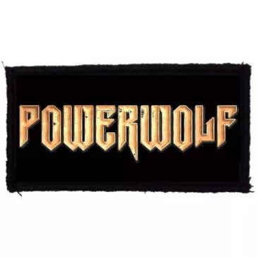 POWERWOLF: Logo (9,5 cm x 4,5 cm) (felvarró)