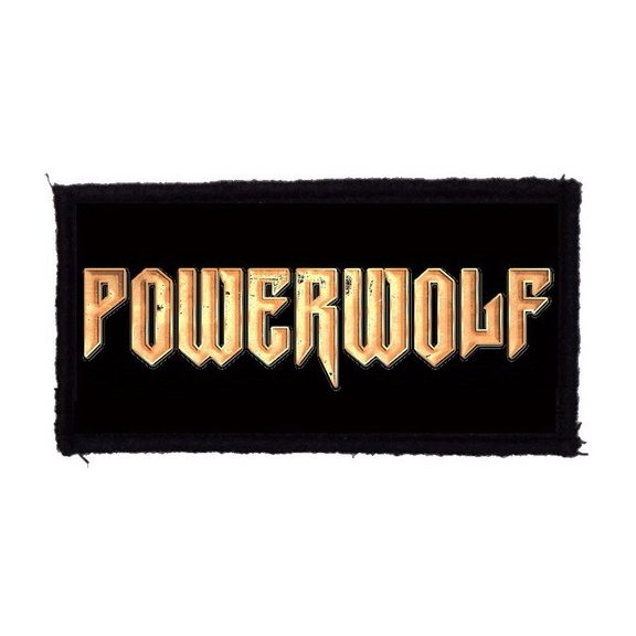 POWERWOLF: Logo (9,5 cm x 4,5 cm) (felvarró) POWERWOLF: Logo (9,5 cm x 4,5 cm) (felvarró)