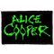 ALICE COOPER: Logo (9,5 cm x 6 cm) (felvarró)