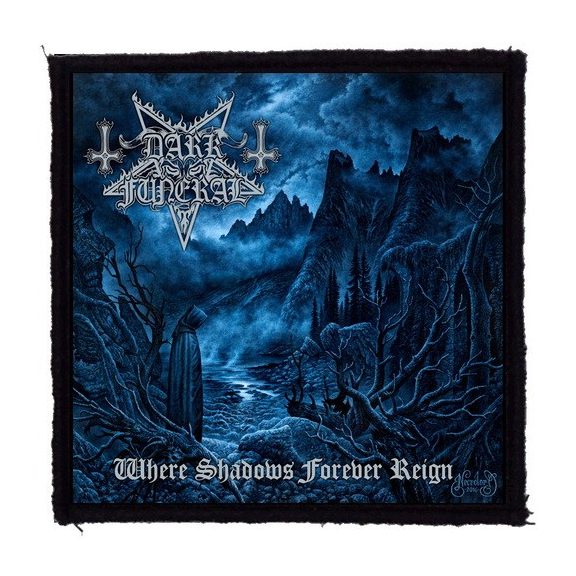 DARK FUNERAL: Where Shadows (9,5 cm x 9,5 cm) (felvarró) DARK FUNERAL: Where Shadows (9,5 cm x 9,5 cm) (felvarró)