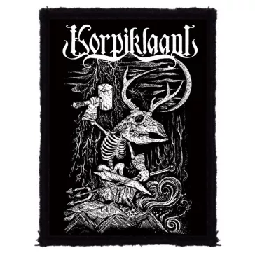 KORPIKLAANI: Blacksmith (7 cm x 9,5 cm) (felvarró)