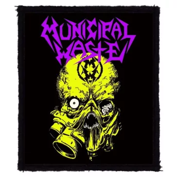 MUNICIPAL WASTE: Nuclear (8 cm x 9,5 cm) (felvarró)