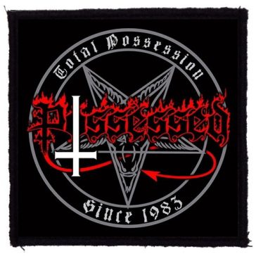 POSSESSED: Total Possession (9,5 cm x 9,5 cm) (felvarró)