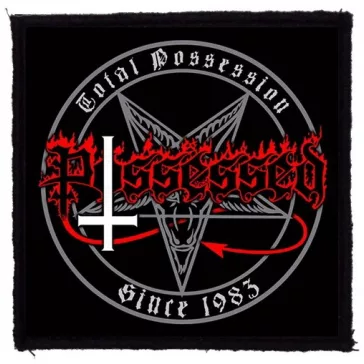 POSSESSED: Total Possession (9,5 cm x 9,5 cm) (felvarró)