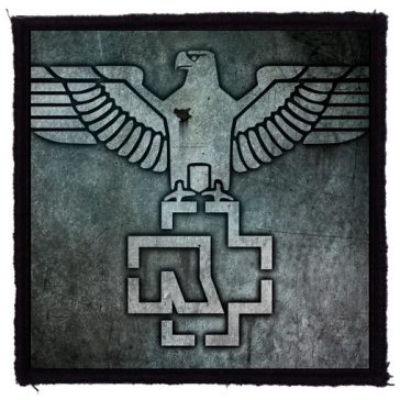 RAMMSTEIN: Eagle (9,5 cm x 9,5 cm) (felvarró)