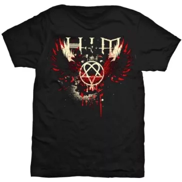 HIM: Wings Splatter (póló)