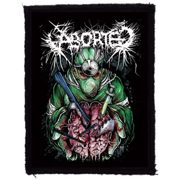 ABORTED: Butchered Lobotomy (7 cm x 9,5 cm) (felvarró)