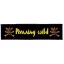 RUNNING WILD: Logo Superstrip (22 cm x 5 cm) (felvarró)