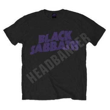 BLACK SABBATH: Wavy Logo (póló)