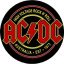AC/DC: Logo Australia (nagy jelvény, 3,7 cm)