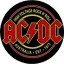 AC/DC: Logo Australia (nagy jelvény, 3,7 cm)
