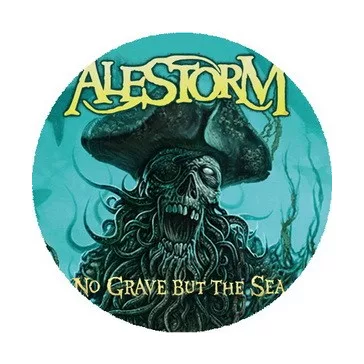 ALESTORM: No Grave But The Sea (nagy jelvény, 3,7 cm)