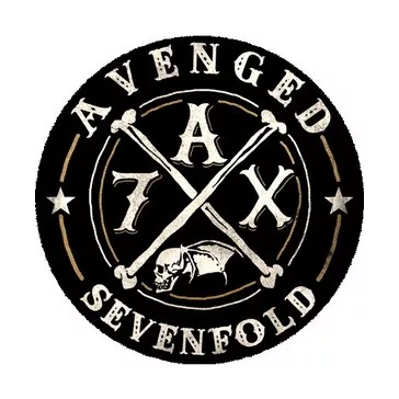 AVENGED SEVENFOLD: Bones A7X (nagy jelvény, 3,7 cm)