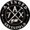 AVENGED SEVENFOLD: Bones A7X (nagy jelvény, 3,7 cm)