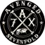 AVENGED SEVENFOLD: Bones A7X (nagy jelvény, 3,7 cm)