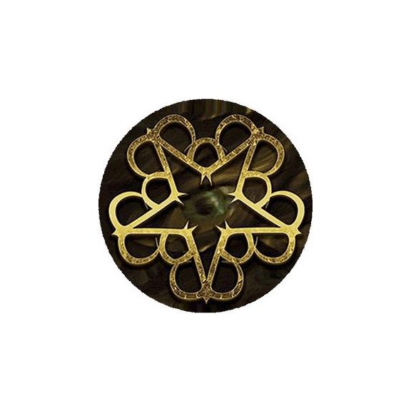 BLACK VEIL BRIDES: Logo (nagy jelvény, 3,7 cm) BLACK VEIL BRIDES: Logo (nagy jelvény, 3,7 cm)