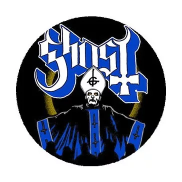 GHOST: Papa (nagy jelvény, 3,7 cm)