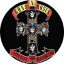 GUNS N' ROSES: Appetite For Destruction (nagy jelvény, 3,7 cm)