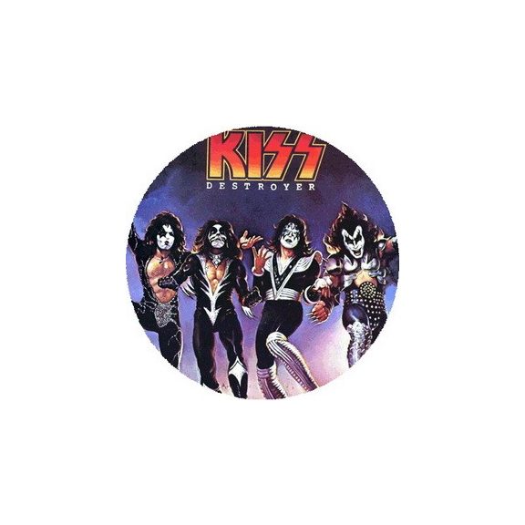 KISS: Destroyer (nagy jelvény, 3,7 cm) KISS: Destroyer (nagy jelvény, 3,7 cm)