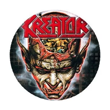 KREATOR: Coma (nagy jelvény, 3,7 cm)