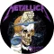 METALLICA: Damaged Justice (nagy jelvény, 3,7 cm)