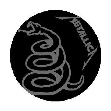 METALLICA: Snake (nagy jelvény, 3,7 cm)