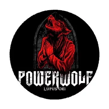 POWERWOLF: Lupus Dei (nagy jelvény, 3,7 cm)