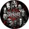 SLIPKNOT: Circle Masks (nagy jelvény, 3,7 cm)