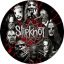 SLIPKNOT: Circle Masks (nagy jelvény, 3,7 cm)