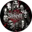 SLIPKNOT: Circle Masks (nagy jelvény, 3,7 cm)