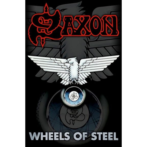 SAXON: Wheels Of Steel (zászló) SAXON: Wheels Of Steel (zászló)