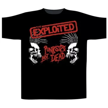 EXPLOITED: Punks Not Dead Skulls (póló)