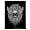 AMON AMARTH: Skull And Axes (7 cm x 9,5 cm) (felvarró)