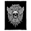 AMON AMARTH: Skull And Axes (7 cm x 9,5 cm) (felvarró)