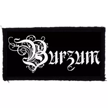BURZUM: Logo Belus (9,5 cm x 4,5 cm) (felvarró)
