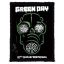 GREEN DAY: Gas Mask (7 cm x 9,5 cm) (felvarró)